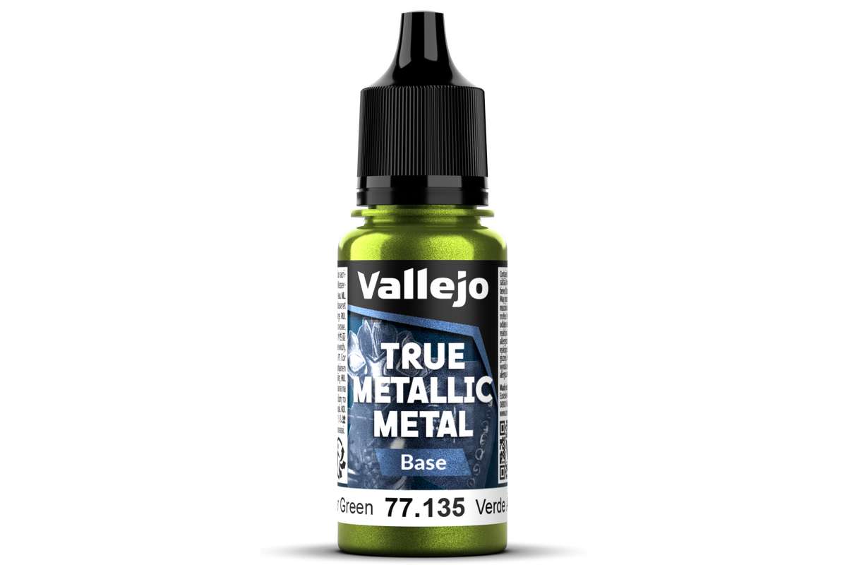 True Metallic Base Amber Green 18ml